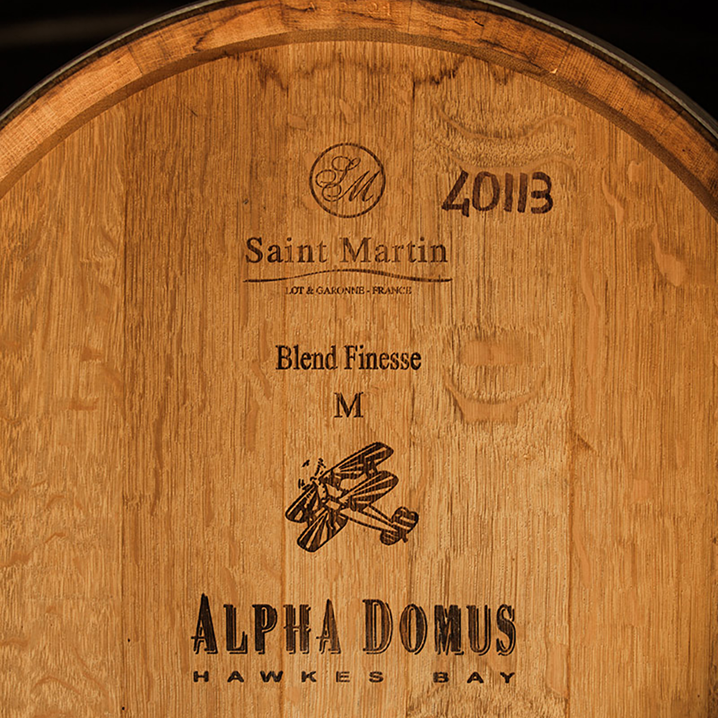 Alpha Domus WIne Barrel